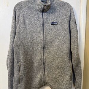 Patagonia Better Sweater
Heather Gray Full Zip
Long Sleeve Knit Jacket XL